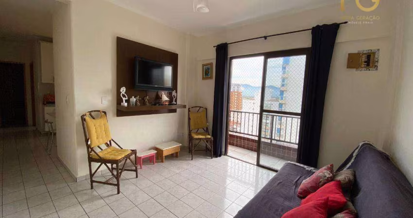 Apartamento com 1 dormitório à venda, 49 m² por R$ 280.000,00 - Boqueirão - Praia Grande/SP