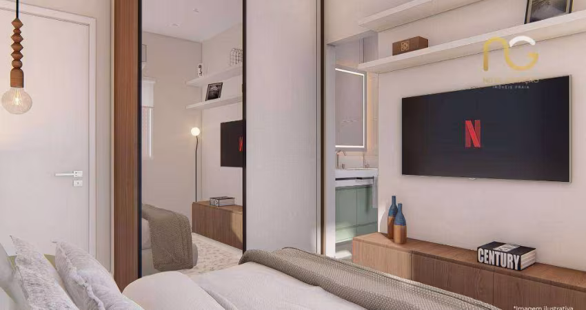 Apartamento à venda, 61 m² por R$ 451.731,00 - Vila Guilhermina - Praia Grande/SP