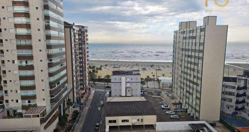 Cobertura com 3 dormitórios à venda, 145 m² por r$ 1.100.000,00 - vila guilhermina - praia grande/sp