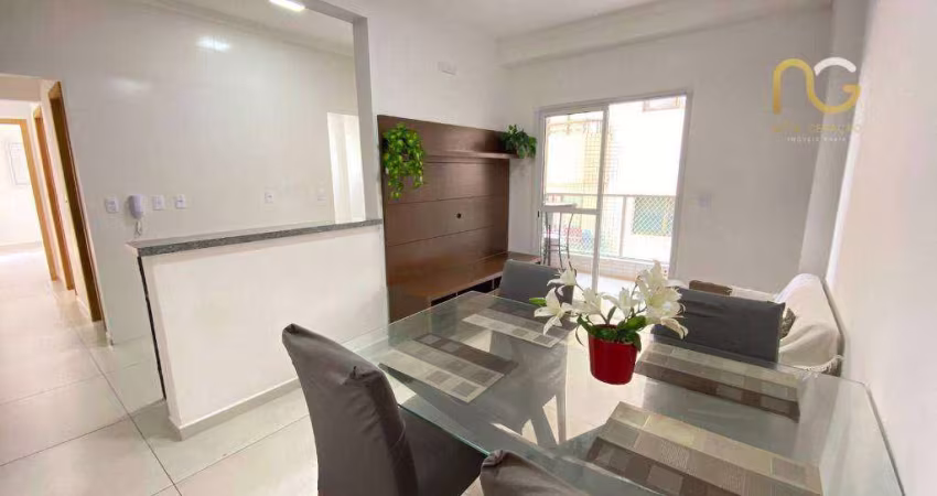 Apartamento com 2 dormitórios à venda, 67 m² por R$ 480.000,00 - Canto do Forte - Praia Grande/SP