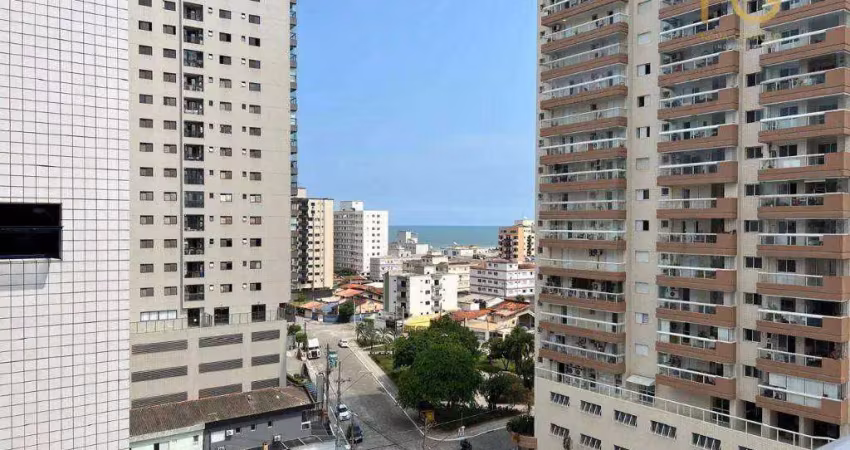 Apartamento com 1 dormitório à venda, 51 m² por r$ 349.000,00 - vila guilhermina - praia grande/sp