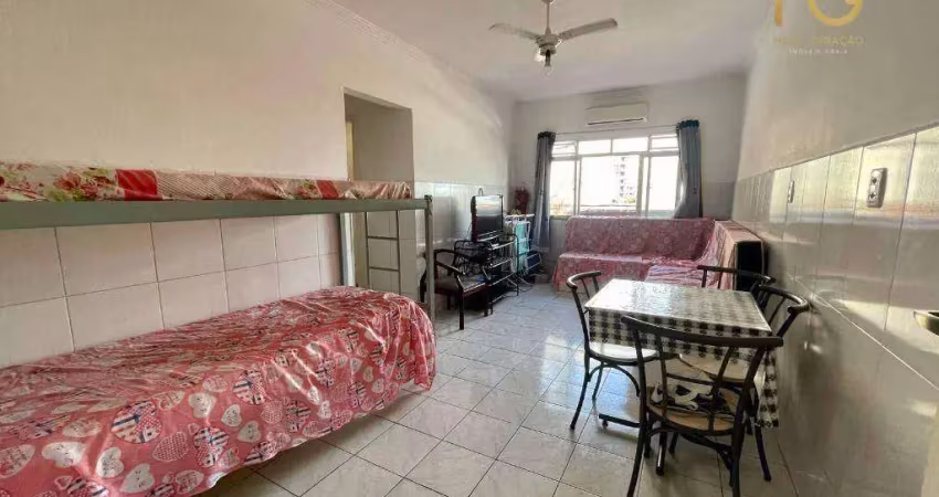 Apartamento com 1 dormitório à venda, 51 m² por r$ 215.000,00 - tupi - praia grande/sp