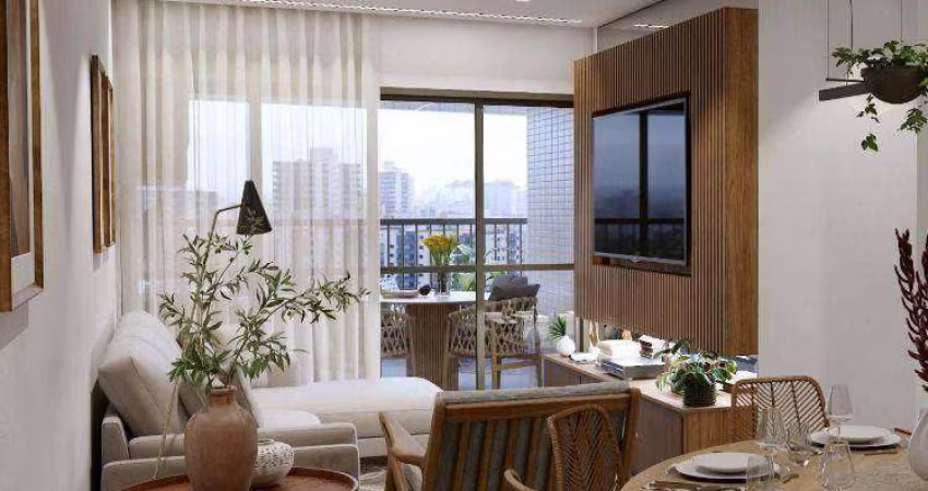 Apartamento com 3 dormitórios à venda, 119 m² por R$ 780.000,00 - Vila Guilhermina - Praia Grande/SP