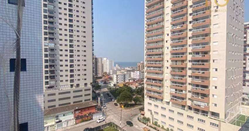 Apartamento com 1 dormitório à venda, 51 m² por r$ 349.000,00 - vila guilhermina - praia grande/sp