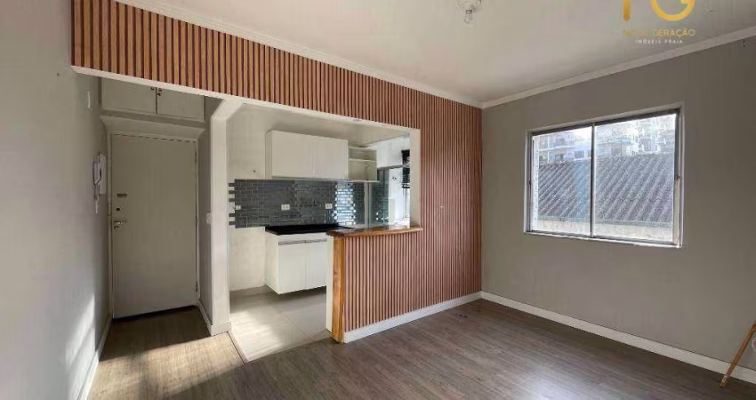Apartamento com 2 dormitórios à venda, 61 m² por R$ 280.000,00 - Boqueirão - Praia Grande/SP