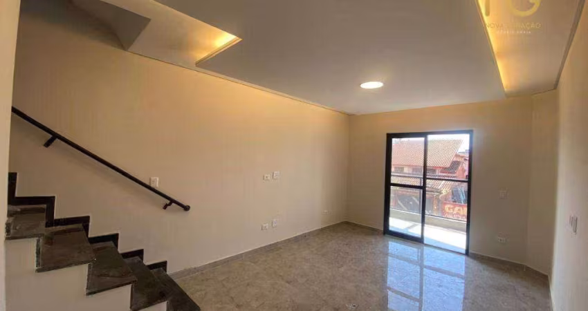 Casa com 2 dormitórios à venda, 105 m² por R$ 470.000,00 - Vila Guilhermina - Praia Grande/SP