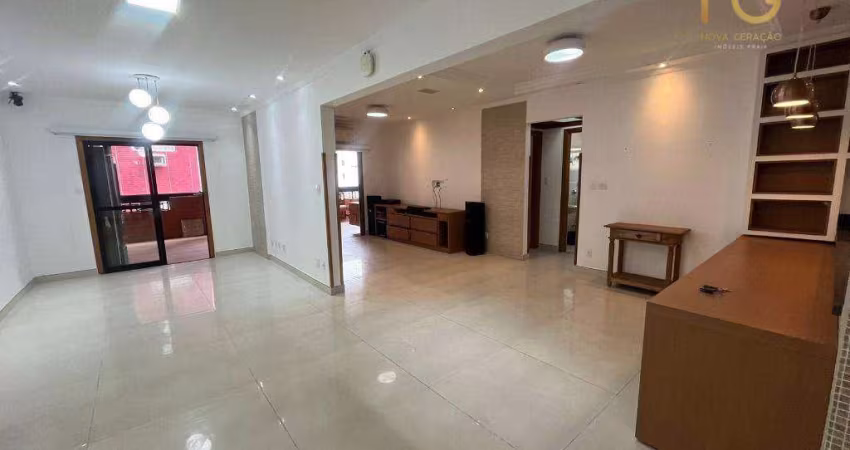 Apartamento com 4 dormitórios à venda, 210 m² por R$ 1.175.000,00 - Canto do Forte - Praia Grande/SP