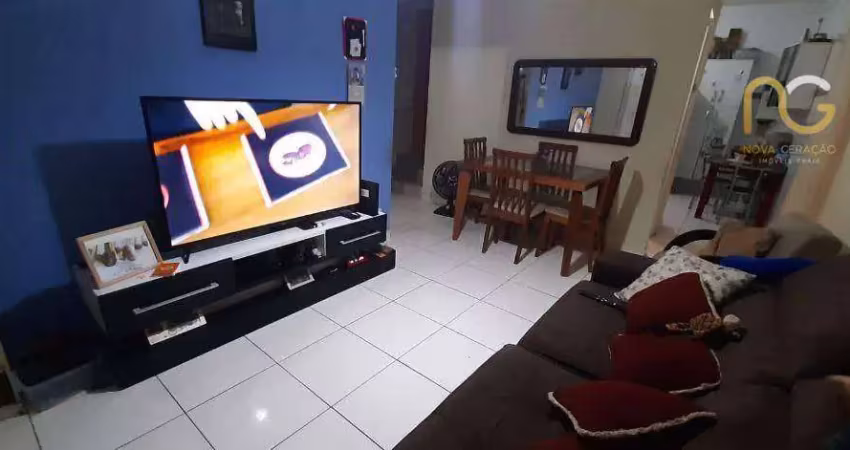 Sobrado com 2 dormitórios à venda, 73 m² por r$ 430.000,00 - balneário pires - praia grande/sp