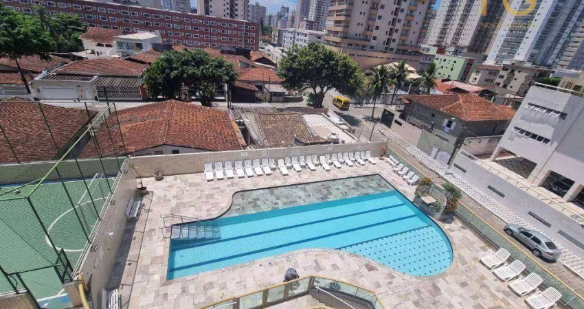 Apartamento com 3 dormitórios à venda, 100 m² por R$ 670.000,00 - Tupi - Praia Grande/SP