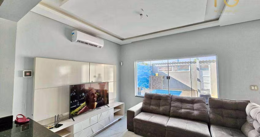 Casa com 3 dormitórios à venda, 145 m² por R$ 785.000,00 - Solemar - Praia Grande/SP