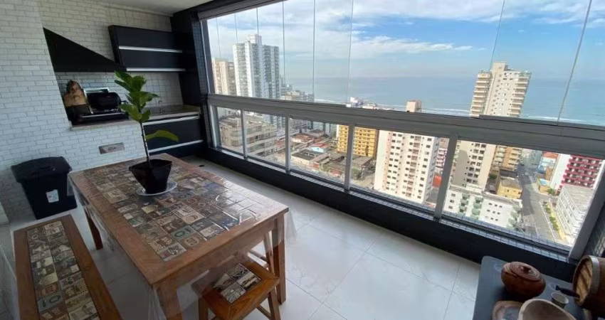 Apartamento com 3 dormitórios à venda, 132 m² por R$ 1.150.000,00 - Tupi - Praia Grande/SP