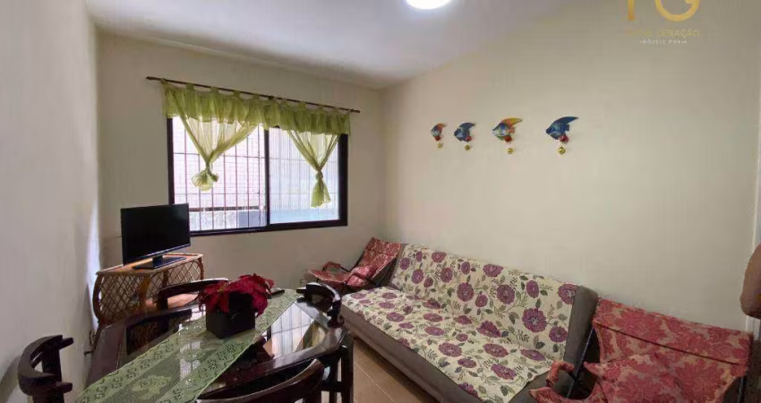 Apartamento com 1 dormitório à venda, 50 m² por R$ 265.000,00 - Vila Guilhermina - Praia Grande/SP