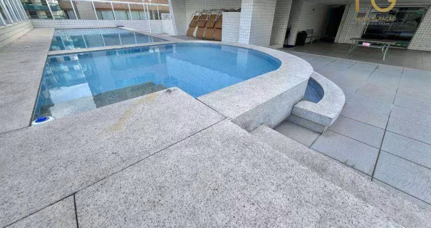 Apartamento com 2 dormitórios à venda, 91 m² por r$ 830.000,00 - aviação - praia grande/sp
