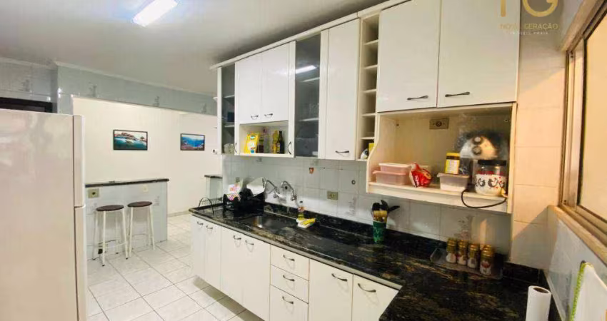 Apartamento com 2 dormitórios à venda, 77 m² por R$ 389.000,00 - Vila Assunção - Praia Grande/SP