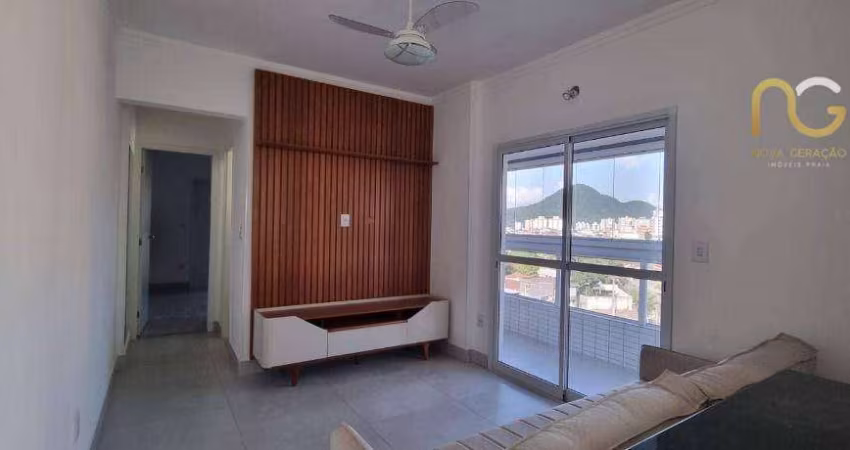 Apartamento com 1 dormitório à venda, 54 m² por R$ 385.000,00 - Vila Guilhermina - Praia Grande/SP
