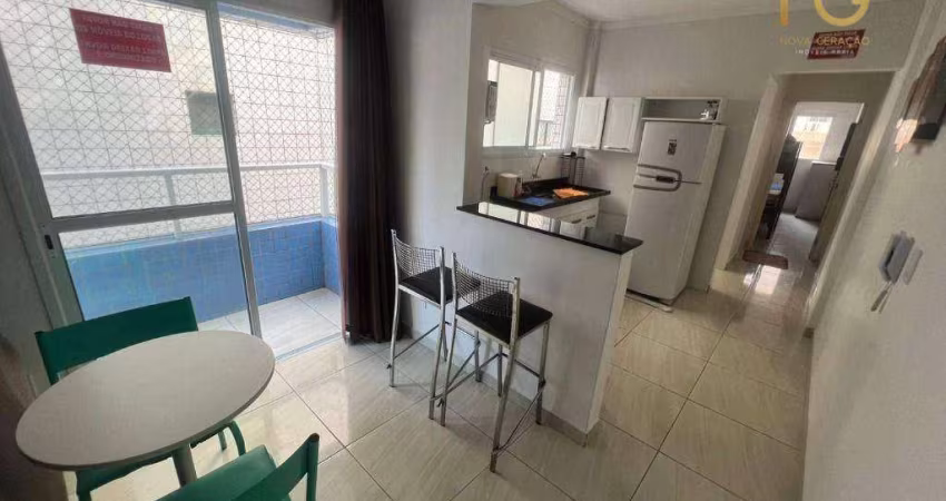 Apartamento com 1 dormitório à venda, 44 m² por R$ 305.000,00 - Aviação - Praia Grande/SP