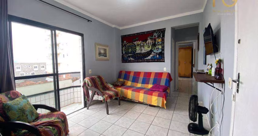 Apartamento com 1 dormitório à venda, 48 m² por R$ 225.000,00 - Vila Guilhermina - Praia Grande/SP