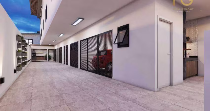 Sobrado Triplex 02 dormitorios 02 suites 01 vaga - Canto Do Forte/Praia Grande-SP