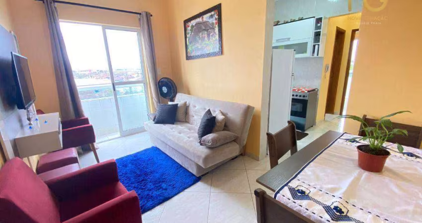 Apartamento com 1 dormitório à venda, 37 m² por R$ 235.000,00 - Mirim - Praia Grande/SP