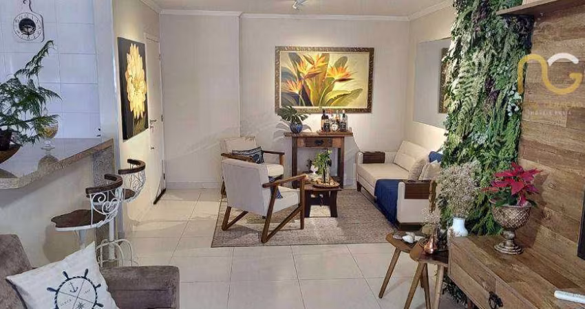Apartamento com 3 dormitórios à venda, 122 m² por R$ 880.000,00 - Aviação - Praia Grande/SP