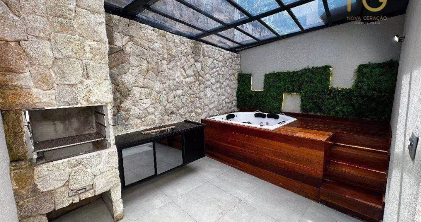 Casa com 3 dormitórios à venda, 155 m² por R$ 890.000,00 - Aviação - Praia Grande/SP