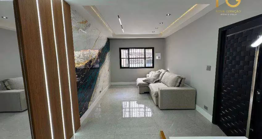 CASA ALTO PADRÃO 3 dormitórios à venda, 163 m² por R$ 820.000 - Aviação - Praia Grande/SP