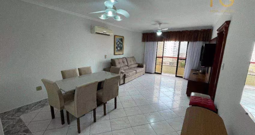 Apartamento à venda, 130 m² por r$ 750.000,00 - tupi - praia grande/sp