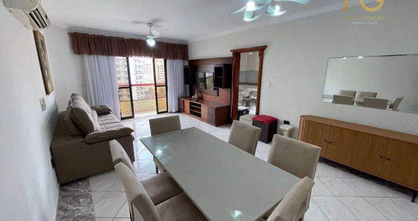 Apartamento com 3 dormitórios à venda, 130 m² por R$ 695.000,00 - Tupi - Praia Grande/SP