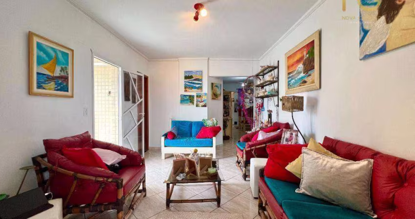 Cobertura com 3 dormitórios à venda, 108 m² por R$ 650.000,00 - Aviação - Praia Grande/SP