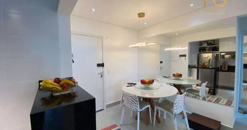 Apartamento à venda, 55 m² por r$ 460.000,00 - aviação - praia grande/sp