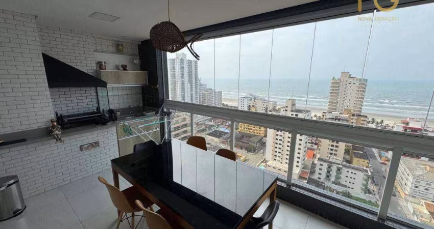 Apartamento com 3 dormitórios à venda, 132 m² por R$ 950.000,00 - Tupi - Praia Grande/SP