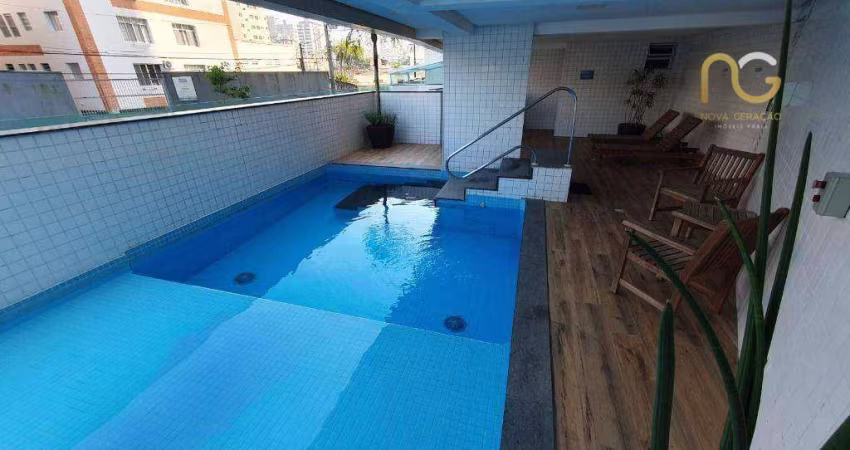 Apartamento com 2 dormitórios à venda, 76 m² por R$ 540.000,00 - Canto do Forte - Praia Grande/SP