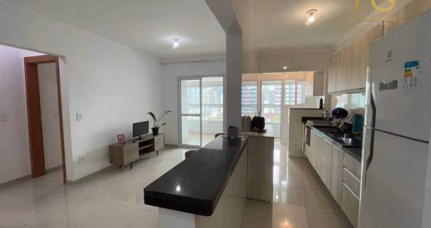 Apartamento à venda, 74 m² por R$ 580.000,00 - Canto do Forte - Praia Grande/SP