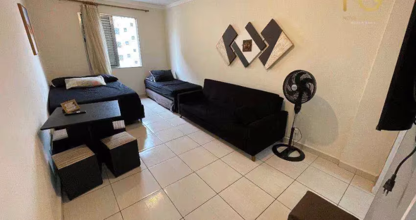 Kitnet com 1 dormitório à venda, 38 m² por r$ 260.000,00 - vila assunção - praia grande/sp