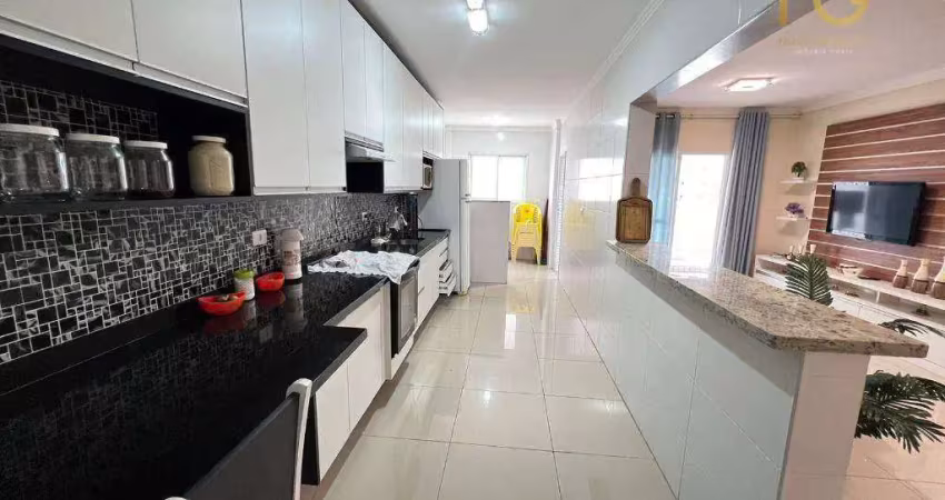 Apartamento com 3 dormitórios à venda, 150 m² por r$ 950.000,00 - tupi - praia grande/sp