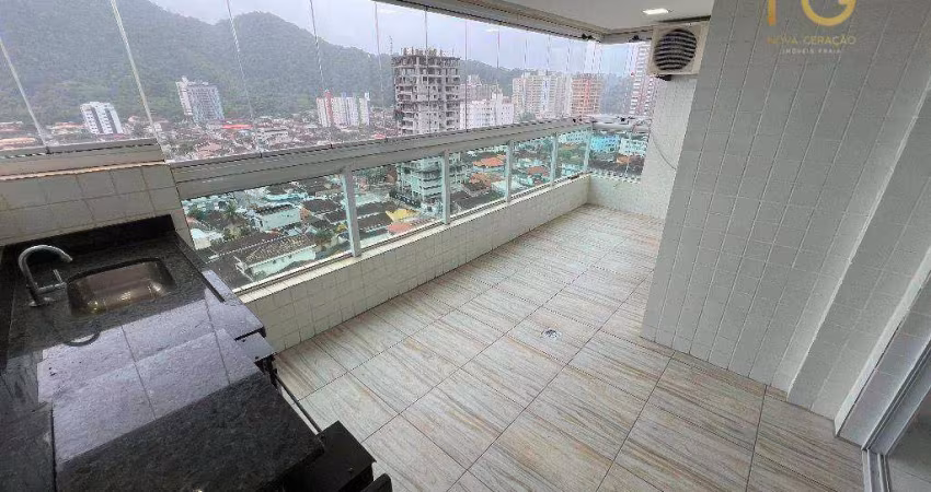 Apartamento com 2 dormitórios à venda, 81 m² por R$ 730.000,00 - Canto do Forte - Praia Grande/SP