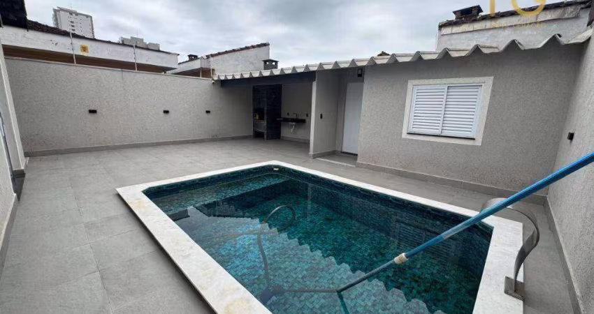 Casa com 4 dormitórios à venda, 164 m² por R$ 950.000,00 - Caiçara - Praia Grande/SP