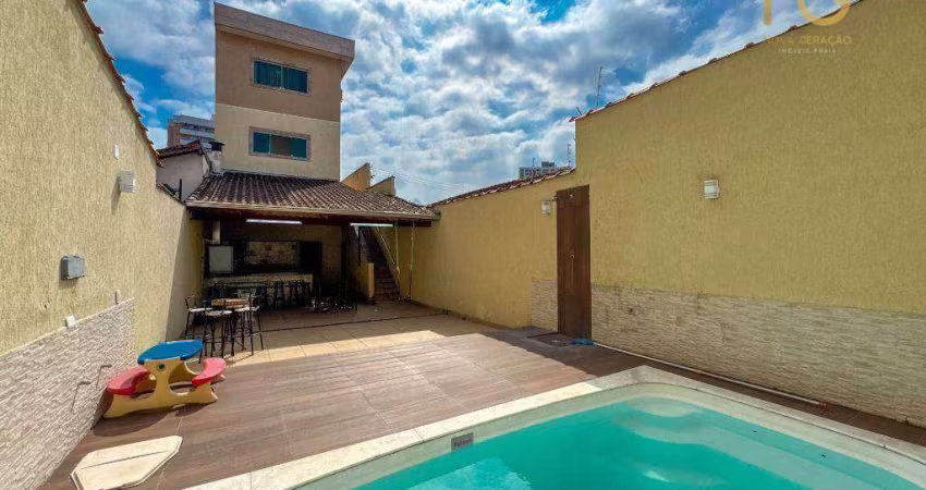 Sobrado com 3 dormitórios à venda, 451 m² por R$ 1.890.000,00 - Boqueirão - Praia Grande/SP