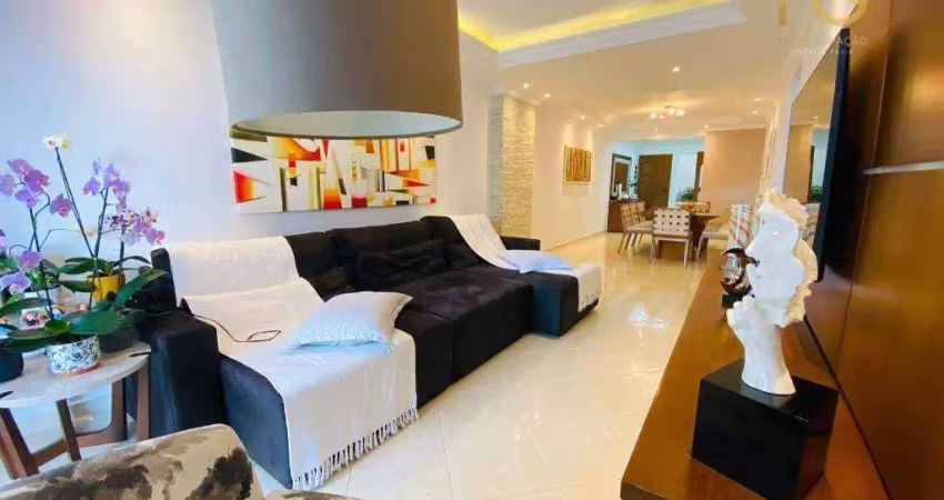 Cobertura com 3 dormitórios à venda, 195 m² por r$ 1.290.000,00 - tupi - praia grande/sp