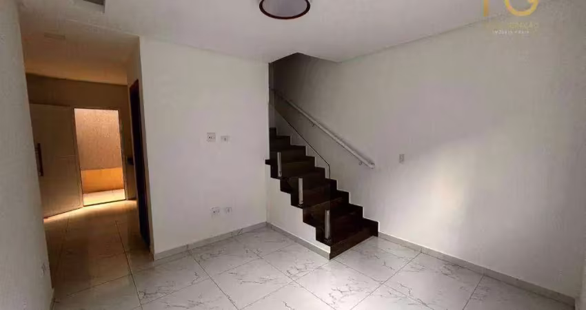 Casa à venda, 55 m² por r$ 428.000,00 - vila assunção - praia grande/sp