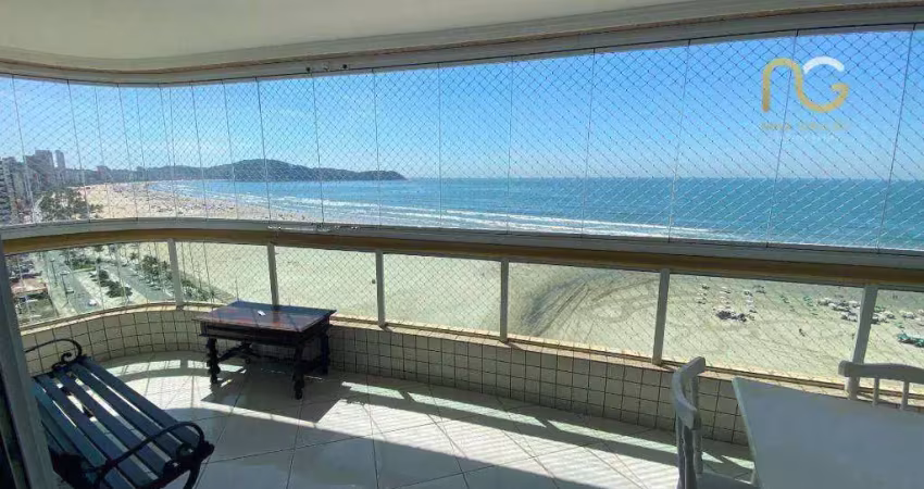 Apartamento à venda, 176 m² por r$ 1.499.000,00 - aviação - praia grande/sp