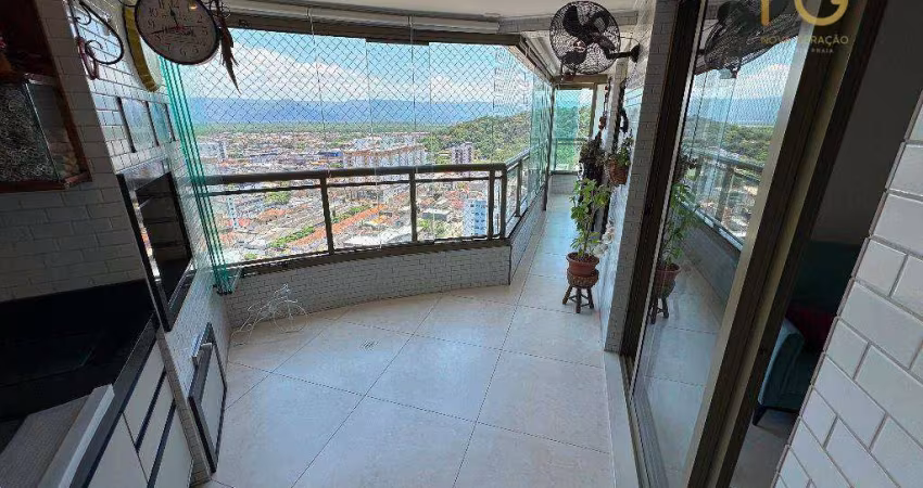 Apartamento com 2 dormitórios à venda, 102 m² por R$ 1.150.000,00 - Canto do Forte - Praia Grande/SP