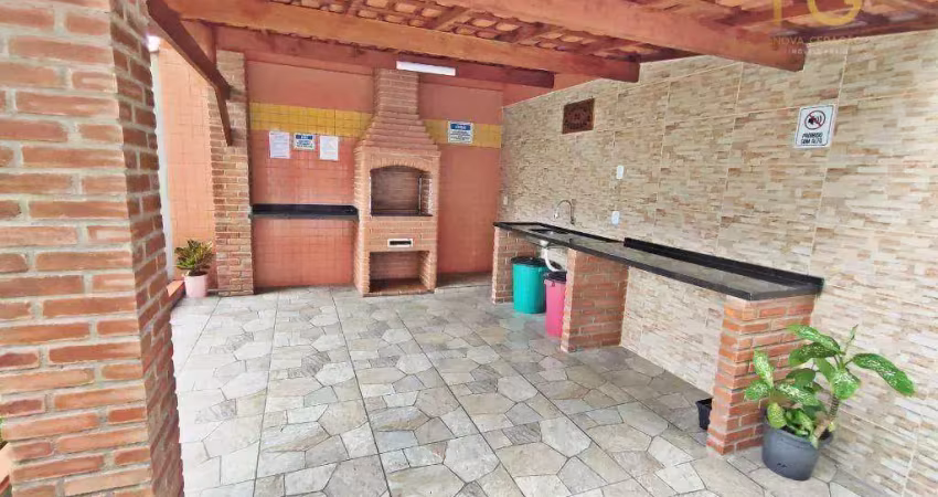 Kitnet com 1 dormitório à venda, 26 m² por r$ 190.000,00 - canto do forte - praia grande/sp