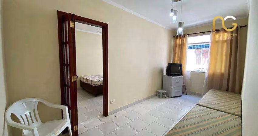 Apartamento no canto do forte - 01 dormitorio - r$ 225 mil