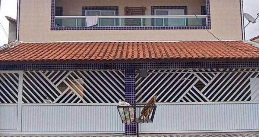Casa Assobradada em condominio 02 dormitorios - Mirim/Praia Grande-SP