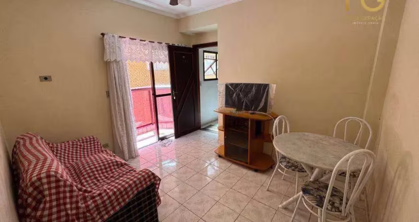 Apartamento com 1 dormitório à venda, 60 m² por r$ 295.000,00 - tupi - praia grande/sp