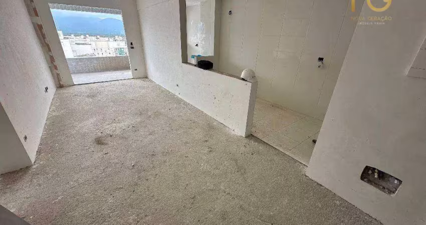 Apartamento com 2 dormitórios à venda, 82 m² por r$ 480.000,00 - vila assunção - praia grande/sp