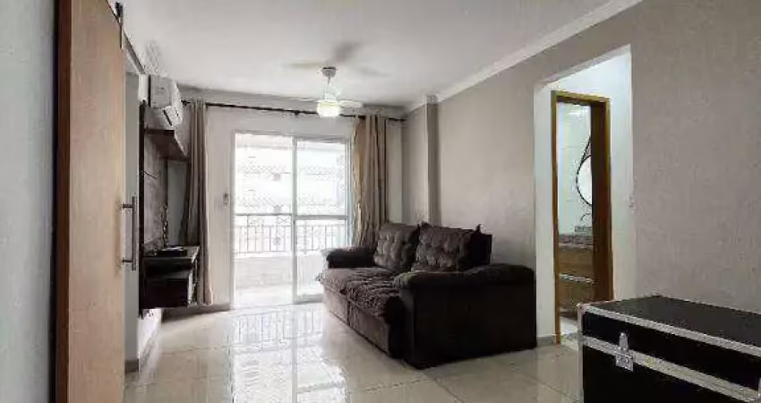 Apartamento com 1 dormitório à venda, 60 m² por r$ 460.000,00 - vila guilhermina - praia grande/sp