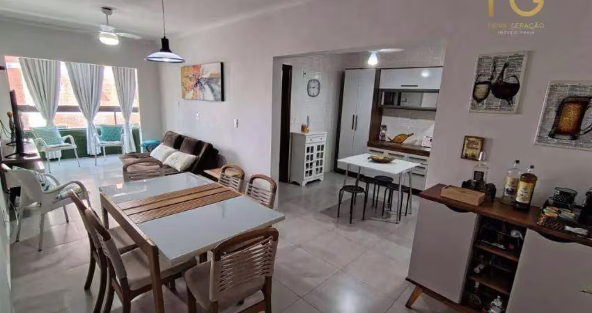 Apartamento com 2 dormitórios à venda, 95 m² por r$ 450.000,00 - tupi - praia grande/sp