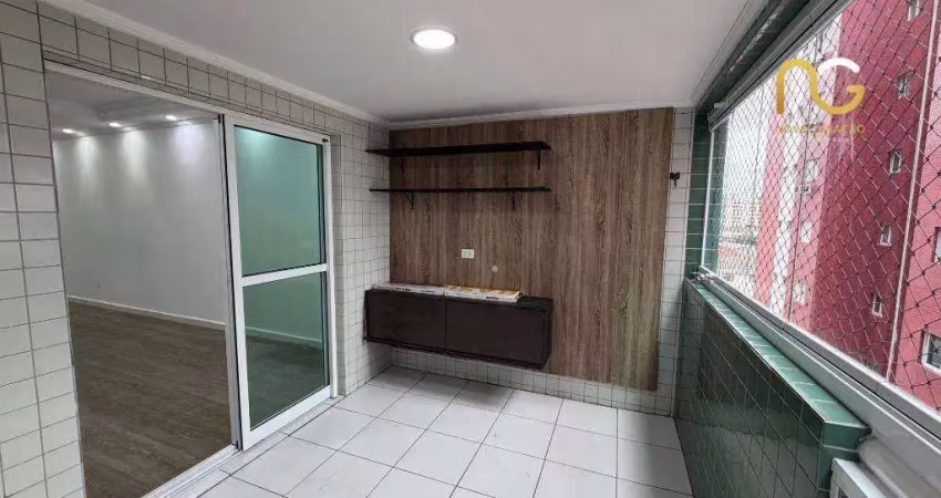 Apartamento com 2 dormitórios à venda, 102 m² por r$ 550.000,00 - canto do forte - praia grande/sp
